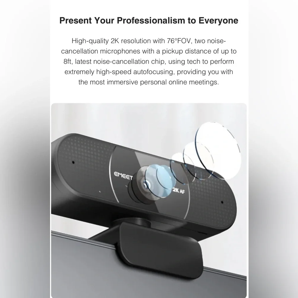 EMEET SmartCam C960 2K